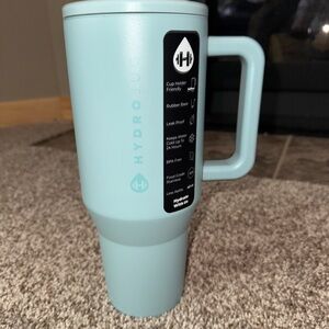 HydroJug Teal Travel Mug